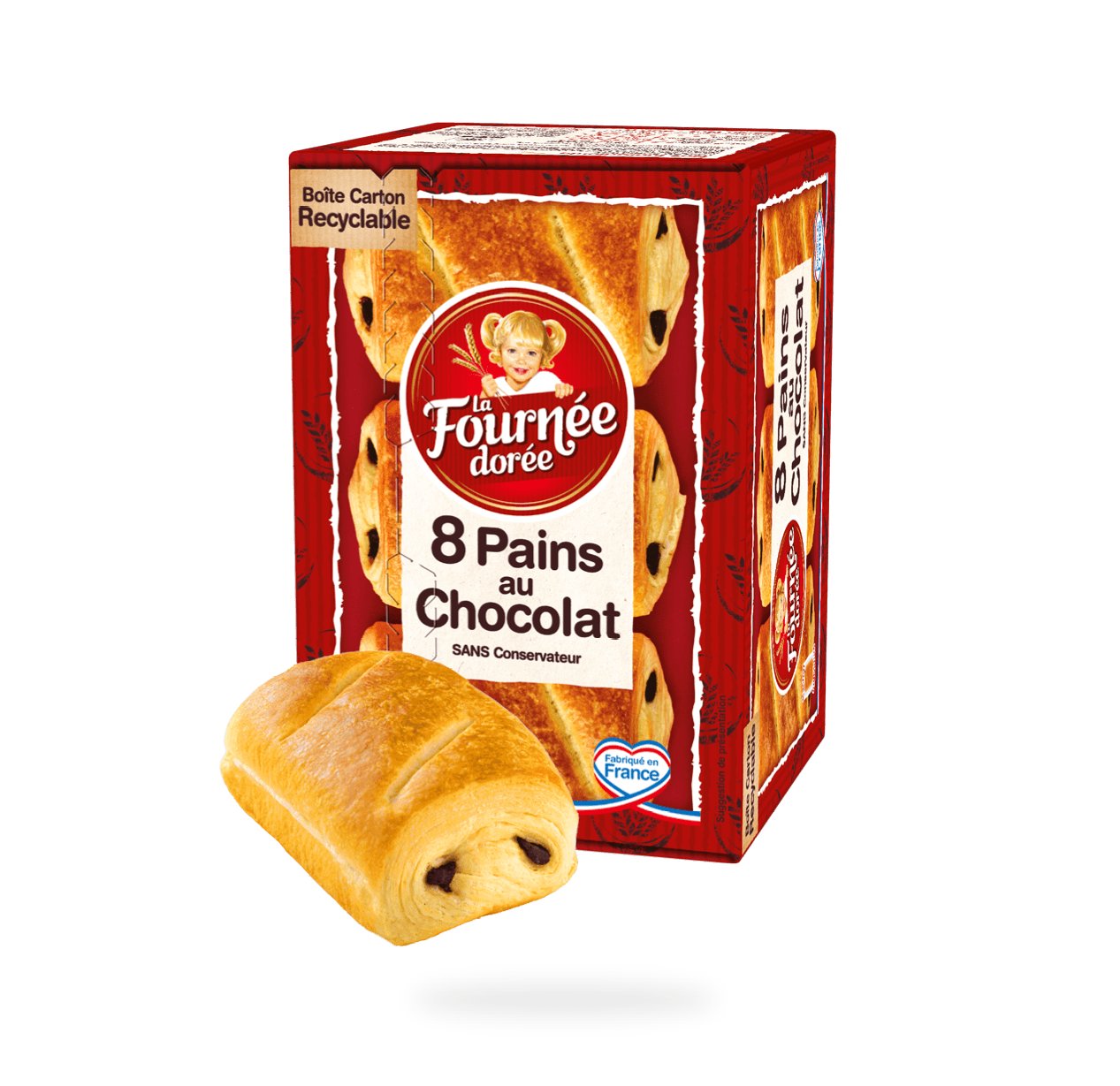 8 PAINS AU CHOCOLAT